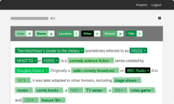 Text Process Annotation