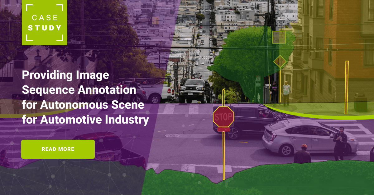 Providing Image Sequence Annotation for Autonomous Driving Scene